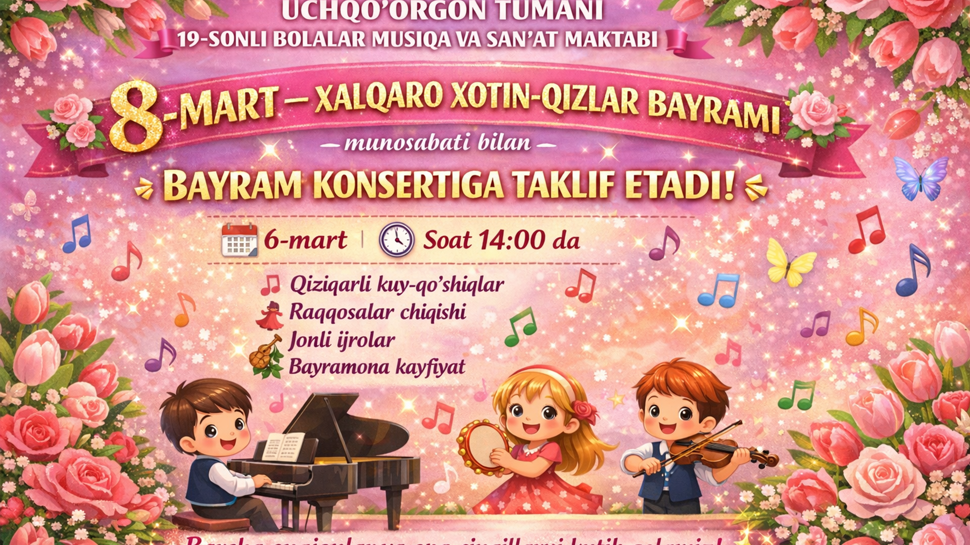 8-MART BAYRAMI TADBIRIGA MARXAMAT