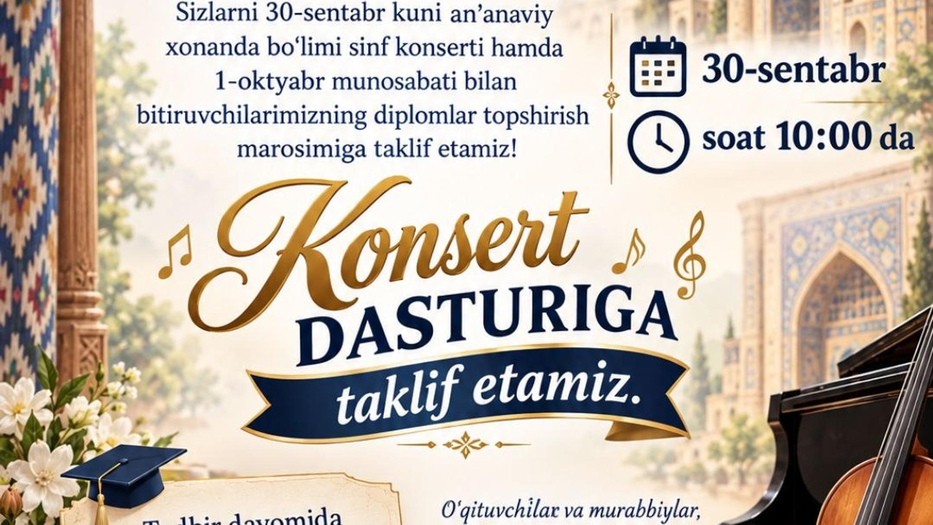 1-otabr Oʻqituvchilar va murabbiylar kuni