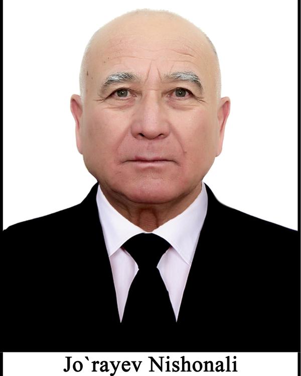 Jurayev Nushonali Dadajonovich