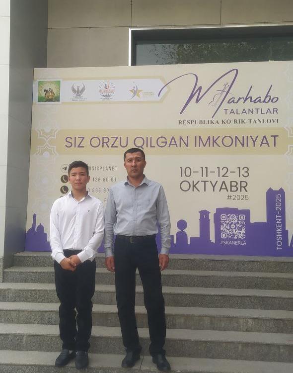 O'rinov Baxrilla Berdiqulovich