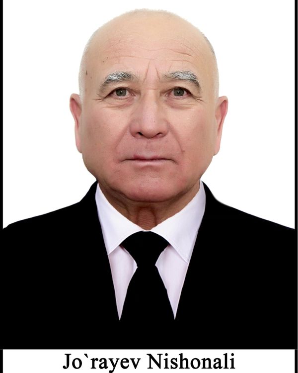 Jurayev Nushonali Dadajonovich