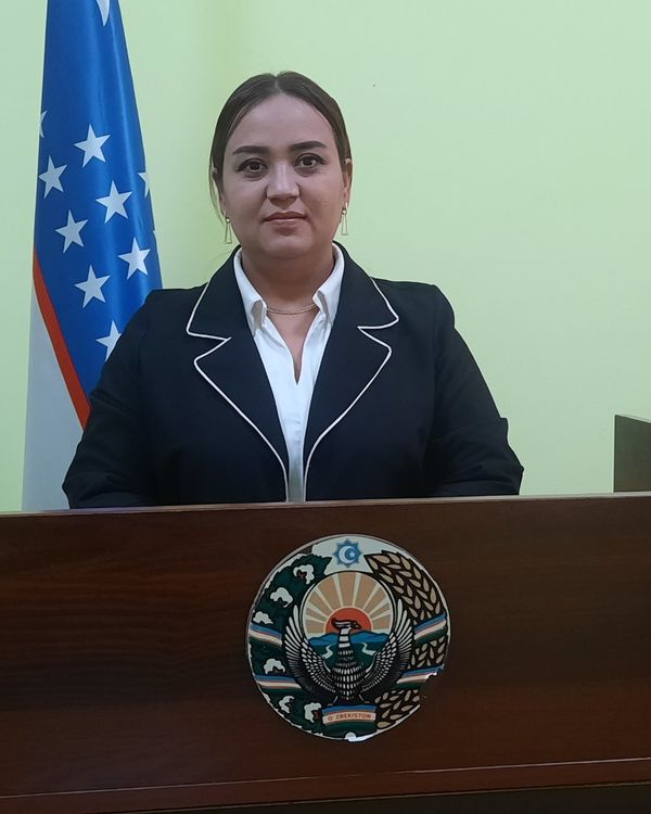 Shahnoza Shamatova Toxirjonovna