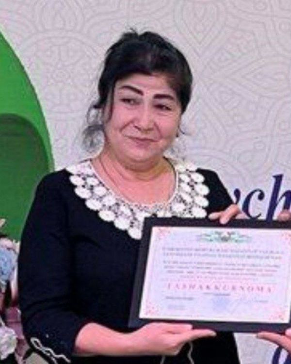 NIZAMOVA RISOLAT SHANIYAZOVNA