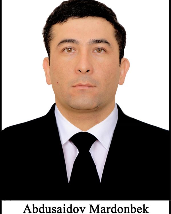 Abdusaidov Mardon Muxtorjon o'g'li