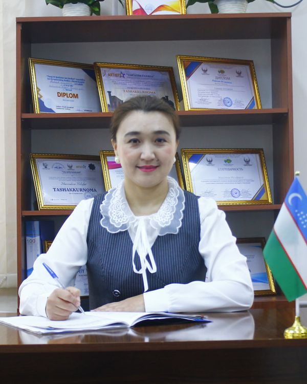 Yakubova Sarvinoz Zoxidjonovna