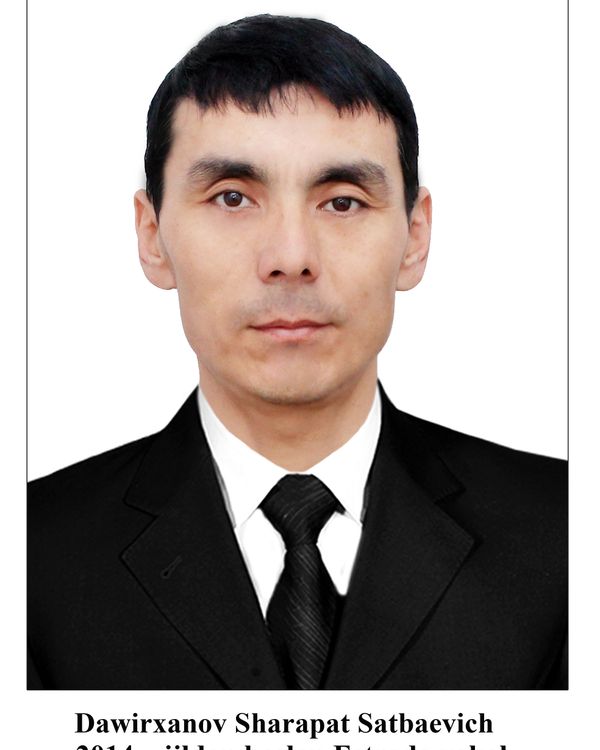 Dauirxanov Sharapat Satbaevich