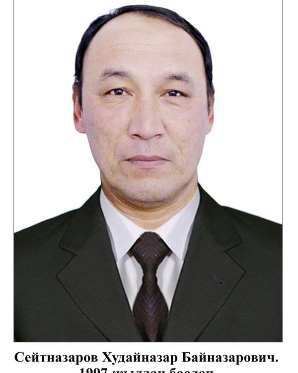 Seytnazarov Qudaynazar Baynazarovich