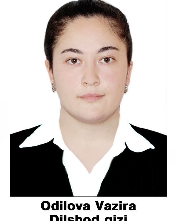 Odilova Vazira Dilshod qizi