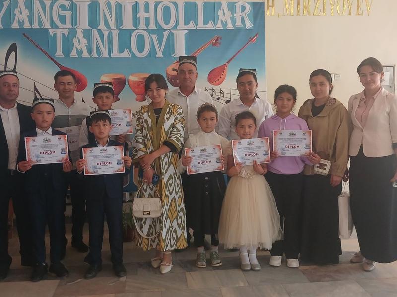 “Yangi nihollar” viloyat ko‘rik-tanlovining viloyat bosqichi